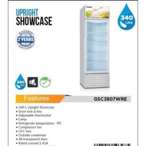 ثلاجة عرض جيباس GSC3807WRE